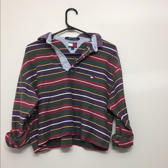 Tommy Hilfiger Tops - Vintage Tommy Hilfiger long sleeve polo size L